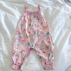 Baby Boden Jungle Animal Romper. Size 12-18M